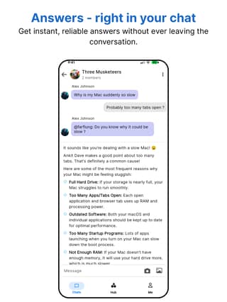 Farflung answers carousel visual