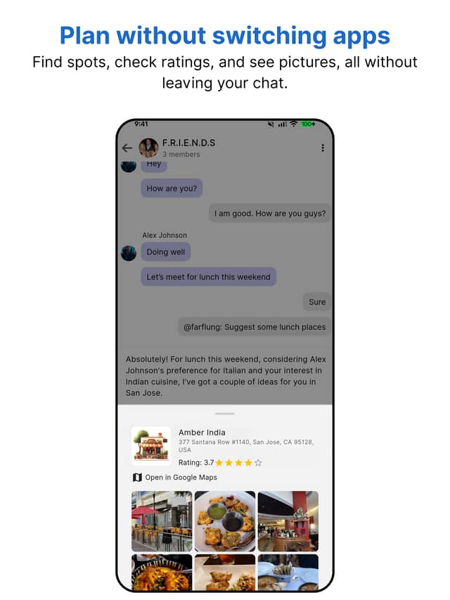 Farflung places carousel visual